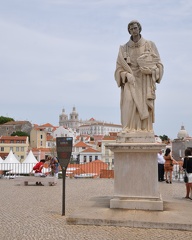 Statue of St  Vincent